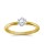 Original Empire 0,50 ct Diamantring in Gelbgold