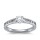 The Queen Diamond - 0,30 ct Zentraldiamant + 0,40 ct Seitensteine Diamantring in Weissgold