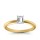 Original Empire 0,40 ct Diamantring in Gelbgold