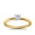 Original Empire 0,50 ct Diamantring in Gelbgold