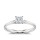 The Great 1884 - 0,40 ct Diamantring in Weissgold