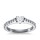 The Queen Diamond - 0,50 ct Zentraldiamant + 0,70 ct Seitensteine Diamantring in Weissgold