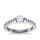 The Queen Diamond - 0,50 ct Zentraldiamant + 0,70 ct Seitensteine Diamantring in Weissgold