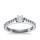 The Queen Diamond - 0,40 ct Zentraldiamant + 0,70 ct Seitensteine Diamantring in Weissgold