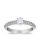 The Queen Diamond - 0,50 ct Zentraldiamant + 0,64 ct Seitensteine Diamantring in Weissgold
