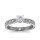 The Queen Diamond - 0,40 ct Zentraldiamant + 0,48 ct Seitensteine Diamantring in Weissgold