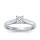 The Great 1884 - 0,40 ct Diamantring in Weissgold