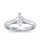The Great 1884 - 0,50 ct Diamantring in Weissgold