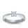 The Great 1884 - 0,40 ct Diamantring in Weissgold