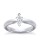 The Great 1884 - 0,50 ct Diamantring in Weissgold