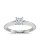 The Great 1884 - 0,40 ct Diamantring in Weissgold