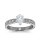 The Queen Diamond - 0,50 ct Zentraldiamant + 0,48 ct Seitensteine Diamantring in Weissgold