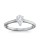 The Great 1884 - 0,40 ct Diamantring in Weissgold