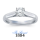 The Great 1884 - 0,70 ct Diamantring in Weissgold