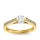 The Queen Diamond - 0,70 ct Zentraldiamant + 0,48 ct Seitensteine Diamantring in Gelbgold