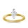 Original Empire 0,70 ct Diamantring in Gelbgold