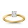 Original Empire 0,70 ct Diamantring in Gelbgold