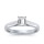 The Great 1884 - 0,70 ct Diamantring in Weissgold