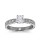 The Queen Diamond - 0,70 ct Zentraldiamant + 0,48 ct Seitensteine Diamantring in Weissgold