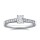 The Queen Diamond - 0,70 ct Zentraldiamant + 0,60 ct Seitensteine Diamantring in Weissgold