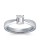 The Great 1884 - 0,70 ct Diamantring in Weissgold