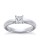 The Great 1884 - 0,70 ct Diamantring in Weissgold