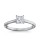 The Great 1884 - 0,70 ct Diamantring in Weissgold