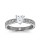 The Queen Diamond - 0,70 ct Zentraldiamant + 0,48 ct Seitensteine Diamantring in Weissgold