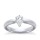 The Great 1884 - 0,70 ct Diamantring in Weissgold
