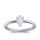 Original Empire 0,70 ct Diamantring in Weissgold