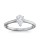 The Great 1884 - 0,70 ct Diamantring in Weissgold