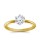 Original Empire 1,00 ct Diamantring in Gelbgold