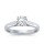 The Great 1884 - 1,00 ct Diamantring in Weissgold