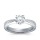 The Great 1884 - 1,00 ct Diamantring in Weissgold