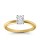 Original Empire 1,00 ct Diamantring in Gelbgold