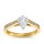 The Queen Diamond - 1,00 ct Zentraldiamant + 0,48 ct Seitensteine Diamantring in Gelbgold