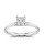 The Great 1884 - 1,00 ct Diamantring in Weissgold