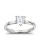 The Great 1884 - 1,00 ct Diamantring in Weissgold