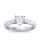 The Great 1884 - 1,00 ct Diamantring in Weissgold