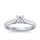 The Great 1884 - 1,00 ct Diamantring in Weissgold