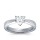 The Great 1884 - 1,00 ct Diamantring in Weissgold