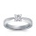 The Great 1884 - 1,00 ct Diamantring in Weissgold