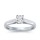 The Great 1884 - 1,00 ct Diamantring in Weissgold