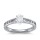 The Queen Diamond - 1,00 ct Zentraldiamant + 0,40 ct Seitensteine Diamantring in Weissgold