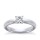 The Great 1884 - 1,00 ct Diamantring in Weissgold