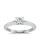 The Great 1884 - 1,00 ct Diamantring in Weissgold