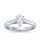 The Great 1884 - 1,00 ct Diamantring in Weissgold