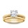 Original Empire 1,25 ct Diamantring in Gelbgold