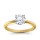 Original Empire 1,25 ct Diamantring in Gelbgold