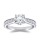 The Queen Diamond - 1,25 ct Zentraldiamant + 0,48 ct Seitensteine Diamantring in Weissgold
